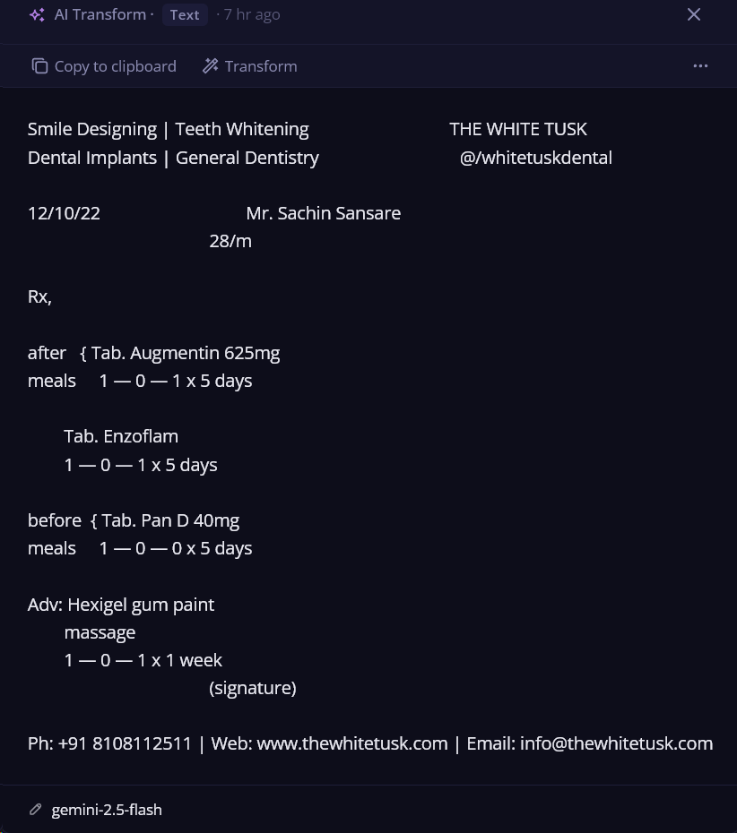 Gemini 2.5 Flash — well-structured, preserves original layout