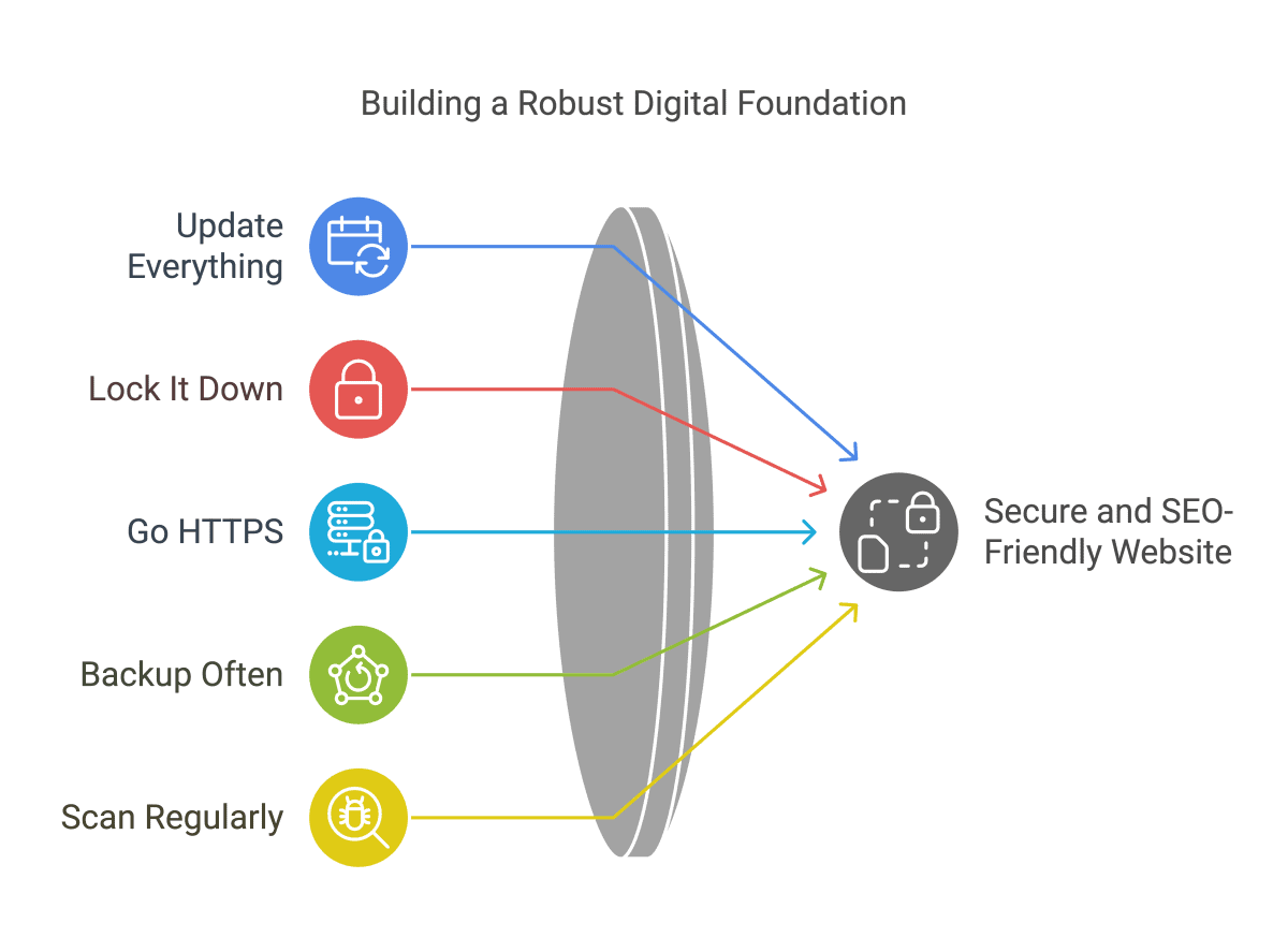 Secure and SEO-Friendly Website